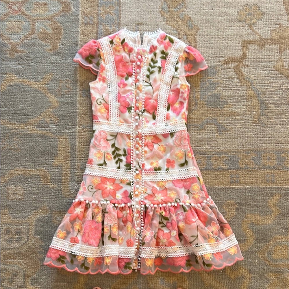 Beautiful Marlo Floral Pink Kids Dress